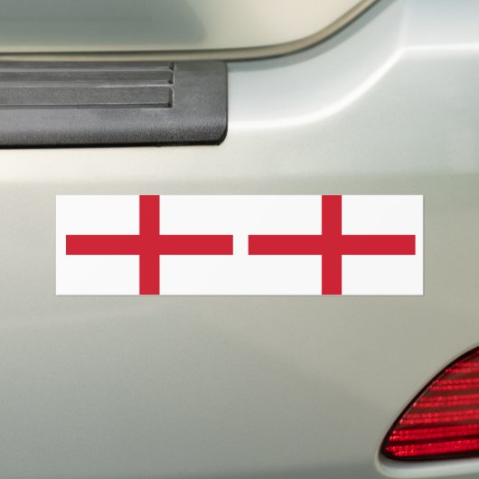 Autocollant De Voiture Drapeau d'Angleterre (En voiture)