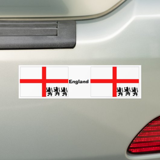 Autocollant De Voiture Drapeau d'Angleterre (En voiture)