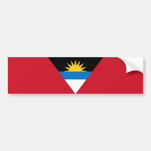 Autocollant De Voiture Drapeau d'Antigua-et-Barbuda