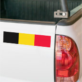 Autocollant De Voiture Drapeau de Belgique (Sur camion)