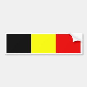 Autocollant De Voiture Drapeau de Belgique