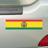 Autocollant De Voiture Drapeau de Bolivie (En voiture)
