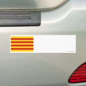 Autocollant De Voiture Drapeau de Cataluña (En voiture)
