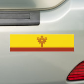 Autocollant De Voiture Drapeau de Chuvashia (En voiture)