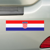 Autocollant De Voiture Drapeau de Croatie (En voiture)