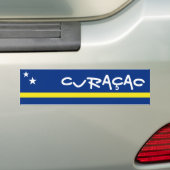 Autocollant De Voiture Drapeau de Curaçao (En voiture)