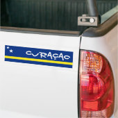 Autocollant De Voiture Drapeau de Curaçao (Sur camion)