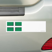 Autocollant De Voiture Drapeau de Devon (En voiture)