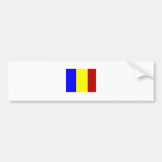 Autocollant De Voiture Drapeau de Dracula # 1 (Devant)