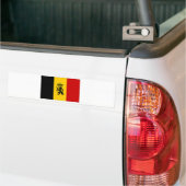 Autocollant De Voiture Drapeau de drapeau de gouvernement de la Belgique (On Truck)