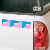Autocollant De Voiture Drapeau de fierté de jeu d'âge (Sur camion)