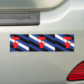 Autocollant De Voiture Drapeau de fierté de masque (En voiture)