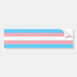 Autocollant De Voiture Drapeau de fierté de transsexuel