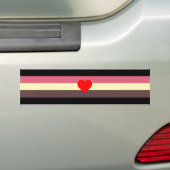 Autocollant De Voiture Drapeau de fierté grasse (En voiture)