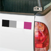 Autocollant De Voiture Drapeau de fierté gynéphile (Sur camion)