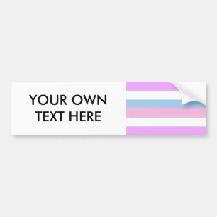 Autocollant De Voiture Drapeau de fierté intersexe