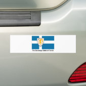 Autocollant De Voiture Drapeau de Forvik (En voiture)