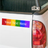 Autocollant De Voiture Drapeau de gay pride de Falln (Sur camion)