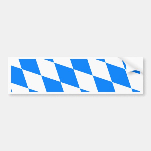 Autocollant De Voiture Drapeau de haute qualité de la Bavière de (Devant)