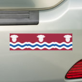 Autocollant De Voiture Drapeau de Herefordshire (comté du Royaume-Uni) (En voiture)