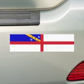 Autocollant De Voiture Drapeau de Herm (En voiture)