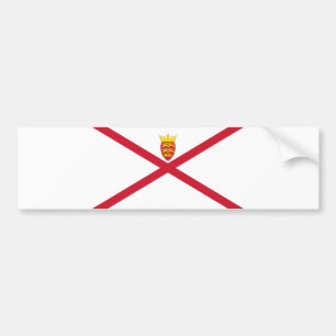 Autocollant De Voiture Drapeau de Jersey