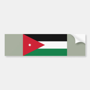 Autocollant De Voiture Drapeau de Jordanie