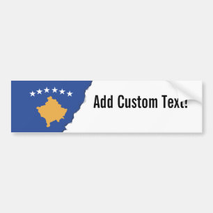 Autocollant De Voiture Drapeau de Kosovo