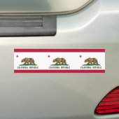 Autocollant De Voiture Drapeau de la Californie (En voiture)