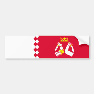 Autocollant De Voiture Drapeau de la Carélie du Nord