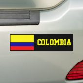 Autocollant De Voiture Drapeau de la Colombie (En voiture)