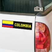 Autocollant De Voiture Drapeau de la Colombie (Sur camion)