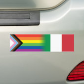 Autocollant De Voiture Drapeau de la Fierté de Progrès LGBTQ (En voiture)