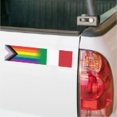 Autocollant De Voiture Drapeau de la Fierté de Progrès LGBTQ (Sur camion)