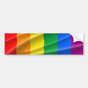 Autocollant De Voiture Drapeau de la fierté LGBT BAR --.png