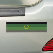 Autocollant De Voiture Drapeau de la fierté militaire uniforme (En voiture)
