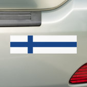 Autocollant De Voiture Drapeau de la Finlande (En voiture)