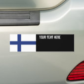 Autocollant De Voiture Drapeau de la Finlande (En voiture)