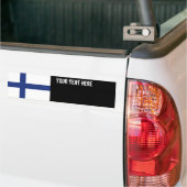 Autocollant De Voiture Drapeau de la Finlande (Sur camion)
