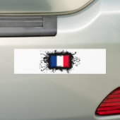 Autocollant De Voiture Drapeau de la France (En voiture)
