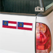 Autocollant De Voiture Drapeau de la Géorgie (Sur camion)