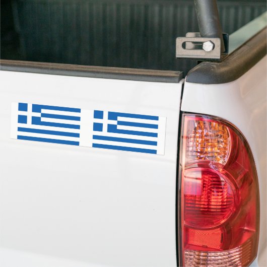 Autocollant De Voiture Drapeau de la Grèce (Sur camion)