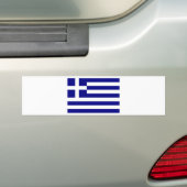 Autocollant De Voiture Drapeau de la Grèce (En voiture)