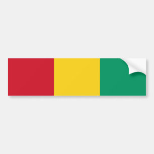 Autocollant De Voiture Drapeau de la Guinée