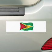 Autocollant De Voiture Drapeau de la Guyane (En voiture)