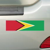 Autocollant De Voiture Drapeau de la Guyane (En voiture)