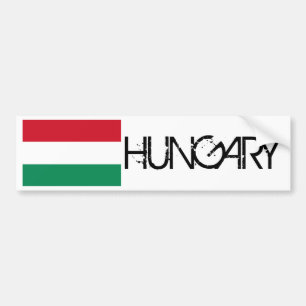 Autocollant De Voiture Drapeau de la Hongrie