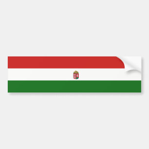 Autocollant De Voiture drapeau de la Hongrie