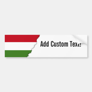 Autocollant De Voiture Drapeau de la Hongrie