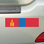 Autocollant De Voiture Drapeau de la Mongolie (En voiture)